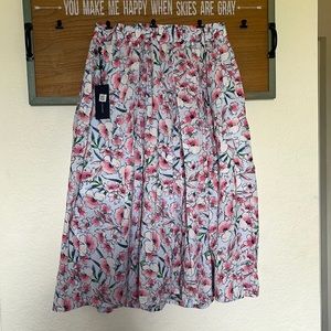 Tommy Hilfiger Summer Floral MIDI Skirt